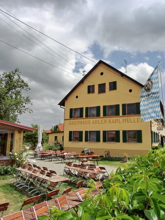 Landhotel Zum Adler Oberbechingen Екстериор снимка